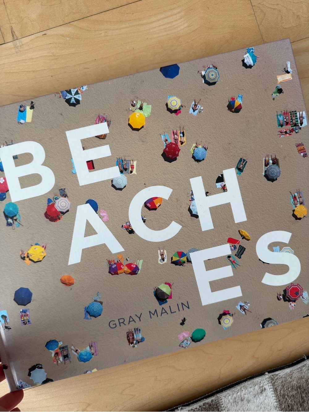 🗽Gray Malin Beachscapes Hardcover Coffee Table Book with Multicolored Umbrellas